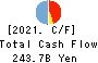 The Hyakujushi Bank, Ltd. Cash Flow Statement 2021年3月期