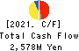 FUSO DENTSU CO.,LTD. Cash Flow Statement 2021年9月期