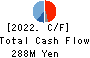 EBRAINS,INC. Cash Flow Statement 2022年3月期