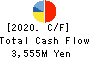 Yashima Denki Co.,Ltd. Cash Flow Statement 2020年3月期