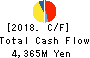 YAKUODO.Co.,Ltd. Cash Flow Statement 2018年2月期
