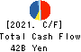 Nojima Corporation Cash Flow Statement 2021年Mar期 Nojima Corporation Cash Flow Statement 2021年3月期