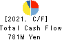 VIS co.ltd. Cash Flow Statement 2021年Mar期 VIS co.ltd. Cash Flow Statement 2021年3月期