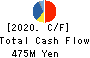 TESEC Corporation Cash Flow Statement 2020年Mar期 TESEC Corporation Cash Flow Statement 2020年3月期