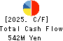 KAJI TECHNOLOGY CORPORATION Cash Flow Statement 2025年Mar期 KAJI TECHNOLOGY CORPORATION Cash Flow Statement 2025年3月期