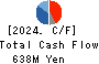 Tokai Senko K.K. Cash Flow Statement 2024年Mar期 Tokai Senko K.K. Cash Flow Statement 2024年3月期