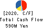 HOTEL NEWGRAND CO.,LTD. Cash Flow Statement 2020年Nov期 HOTEL NEWGRAND CO.,LTD. Cash Flow Statement 2020年11月期