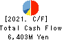 NICHIMO CO.,LTD. Cash Flow Statement 2021年Mar期 NICHIMO CO.,LTD. Cash Flow Statement 2021年3月期