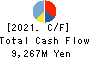 UT Group Co.,Ltd. Cash Flow Statement 2021年Mar期 UT Group Co.,Ltd. Cash Flow Statement 2021年3月期