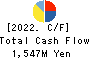 SERENDIP HOLDINGS Co., Ltd. Cash Flow Statement 2022年Mar期 SERENDIP HOLDINGS Co., Ltd. Cash Flow Statement 2022年3月期