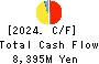 UNITIKA LTD. Cash Flow Statement 2024年Mar期 UNITIKA LTD. Cash Flow Statement 2024年3月期