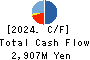 CREAL Inc. Cash Flow Statement 2024年Mar期 CREAL Inc. Cash Flow Statement 2024年3月期