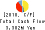 OTSUKA KAGU,LTD. Cash Flow Statement 2018年12月期