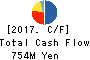 HAPiNS Co., Ltd. Cash Flow Statement 2017年Mar期 HAPiNS Co., Ltd. Cash Flow Statement 2017年3月期