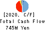 KATSURAGAWA ELECTRIC CO.,LTD. Cash Flow Statement 2020年3月期