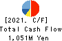 Ifuji Sangyo Co.,Ltd. Cash Flow Statement 2021年3月期
