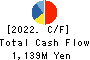 Ifuji Sangyo Co.,Ltd. Cash Flow Statement 2022年3月期