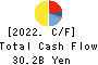 GS Yuasa Corporation Cash Flow Statement 2022年3月期