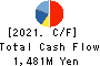 Fuji Die Co.,Ltd. Cash Flow Statement 2021年3月期