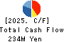 ACCESS GROUP HOLDINGS CO.,LTD. Cash Flow Statement 2025年Mar期 ACCESS GROUP HOLDINGS CO.,LTD. Cash Flow Statement 2025年3月期