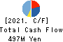 JTP CO.,LTD. Cash Flow Statement 2021年3月期
