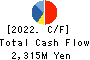 Maezawa Industries,Inc. Cash Flow Statement 2022年5月期