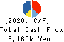 CHUO KAGAKU CO.,LTD. Cash Flow Statement 2020年3月期