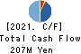circlace Inc Cash Flow Statement 2021年Mar期 circlace Inc Cash Flow Statement 2021年3月期
