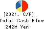 Nulab Inc. Cash Flow Statement 2021年Mar期 Nulab Inc. Cash Flow Statement 2021年3月期