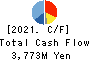 SANKYO SEIKO CO.,LTD. Cash Flow Statement 2021年3月期