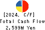 TENPOS HOLDINGS Co.,Ltd. Cash Flow Statement 2024年Apr期 TENPOS HOLDINGS Co.,Ltd. Cash Flow Statement 2024年4月期