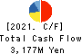 NittoBest Corporation Cash Flow Statement 2021年Mar期 NittoBest Corporation Cash Flow Statement 2021年3月期