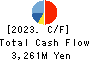 SAN HOLDINGS,INC. Cash Flow Statement 2023年3月期