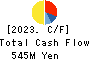 Ishii Food Co.,Ltd. Cash Flow Statement 2023年3月期