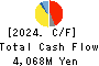 The Furukawa Battery Co.,Ltd. Cash Flow Statement 2024年3月期