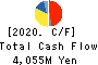 MATSUMOTO YUSHI-SEIYAKU CO.,LTD. Cash Flow Statement 2020年3月期