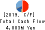 Denyo Co.,Ltd. Cash Flow Statement 2019年3月期