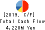 RIKEN KEIKI CO.,LTD. Cash Flow Statement 2019年3月期