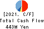 GENETEC CORPORATION Cash Flow Statement 2021年Mar期 GENETEC CORPORATION Cash Flow Statement 2021年3月期