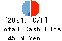 SYSTEMS DESIGN Co., Ltd. Cash Flow Statement 2021年Mar期 SYSTEMS DESIGN Co., Ltd. Cash Flow Statement 2021年3月期