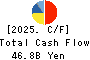 JGC HOLDINGS CORPORATION Cash Flow Statement 2025年Mar期 JGC HOLDINGS CORPORATION Cash Flow Statement 2025年3月期