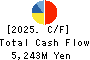 Fujii Sangyo Corporation Cash Flow Statement 2025年3月期