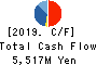 Hirose Tusyo Inc. Cash Flow Statement 2019年3月期