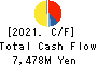 Kyodo Printing Co.,Ltd. Cash Flow Statement 2021年3月期