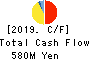 Nippon Crucible Co.,Ltd. Cash Flow Statement 2019年3月期
