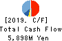 DOSHISHA CO.,LTD. Cash Flow Statement 2019年3月期