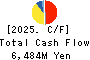 KOATSU GAS KOGYO CO., LTD. Cash Flow Statement 2025年3月期