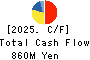 Powdertech Co.,Ltd. Cash Flow Statement 2025年3月期