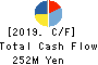 EBRAINS,Inc. Cash Flow Statement 2019年Mar期 EBRAINS,Inc. Cash Flow Statement 2019年3月期