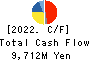 SHINAGAWA REFRACTORIES CO.,LTD. Cash Flow Statement 2022年3月期